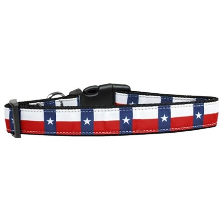 MIRAGE PET PRODUCTS Texas Flag Nylon Dog Collar Extra Large 125-183 XL